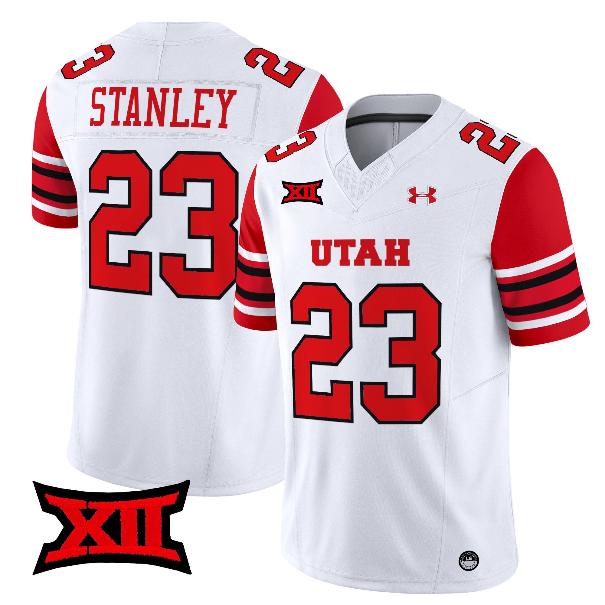 Men Utah Utes #23 Stanley White 2024 Vapor Limited NCAA Jersey